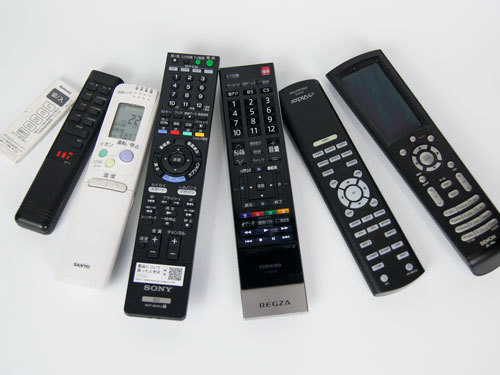 買取可能リモコンの例